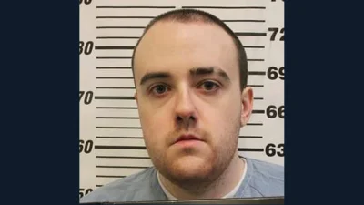 Booking photo of escaped Tennessee inmate Jacob Morley