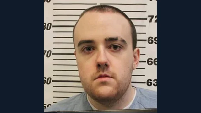 Booking photo of escaped Tennessee inmate Jacob Morley